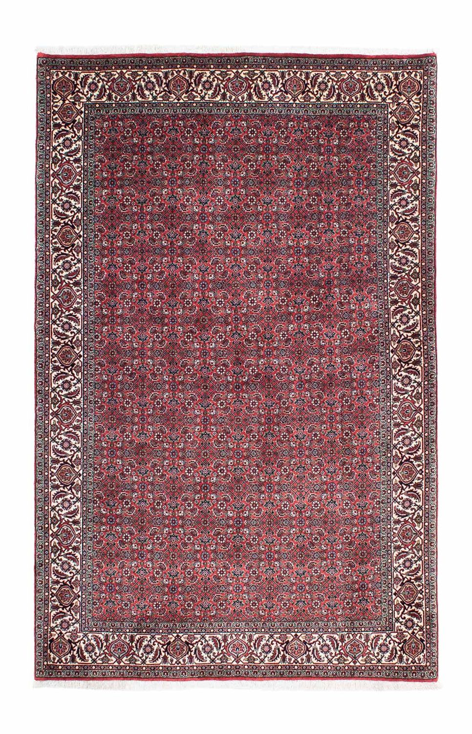 Perser Rug - Bidjar - 204 x 129 cm - light red