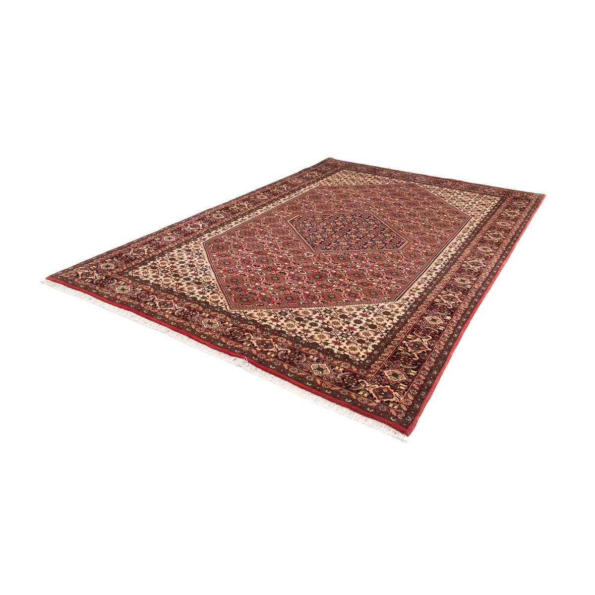 Perser Rug - Bidjar - 297 x 202 cm - dark red