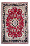 Tabriz - 50 Raj Rug 203x302cm - Persian Rugs - Rectangle / Dark Red / 203 x 302 cm Rectangle