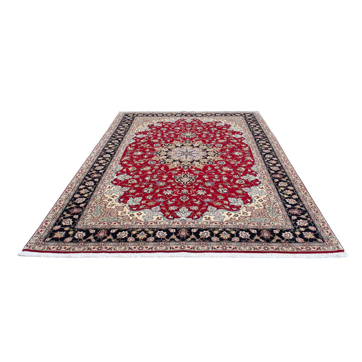 Perser Rug - Tabriz - Royal - 302 x 203 cm - dark red