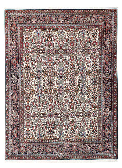Bidjar Rug 150x202cm - Persian Rugs - beige