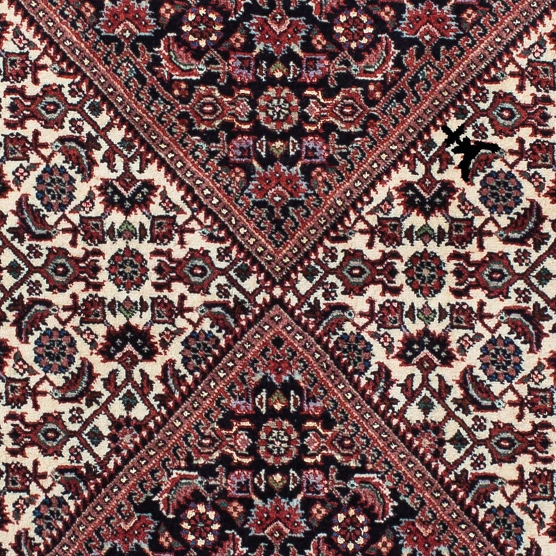 Runner Perser Rug - Bidjar - 190 x 77 cm - red