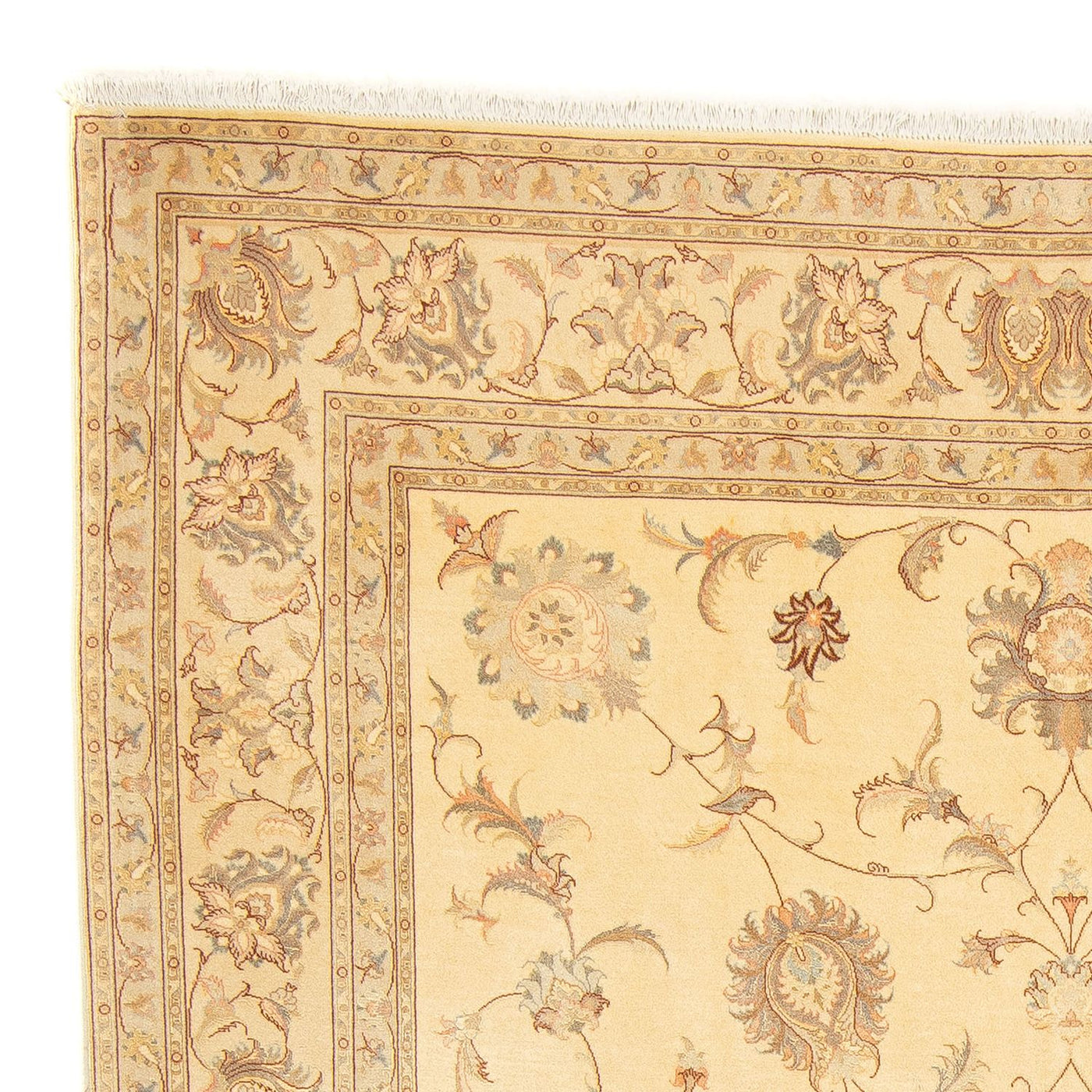 Tabriz - 50 Raj Rug 242x202cm - Persian Rugs