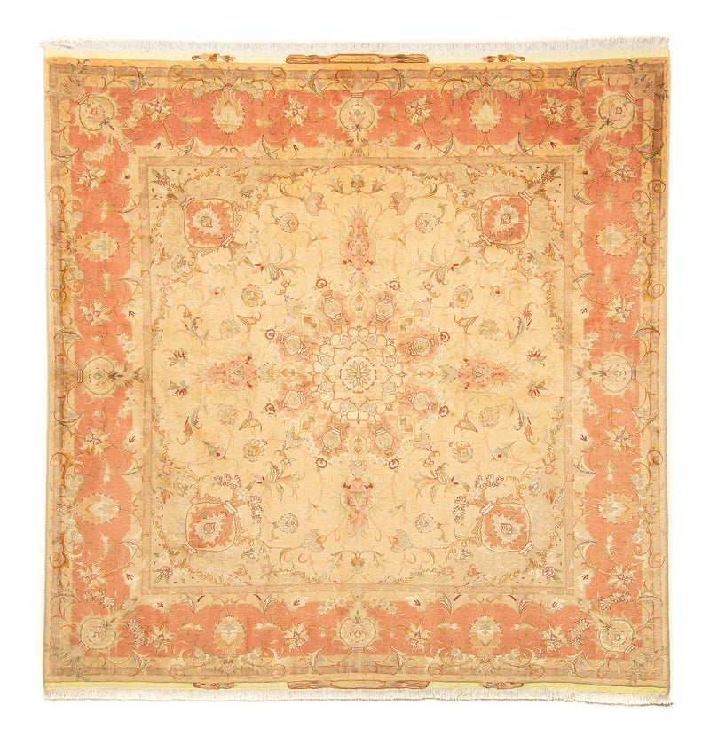 Perser Rug - Tabriz - Royal square  - 203 x 200 cm - beige