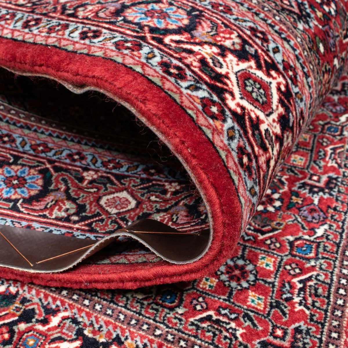 Runner Perser Rug - Bidjar - 202 x 102 cm - red