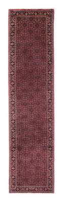 Runner Perser Rug - Bidjar - 298 x 73 cm - red