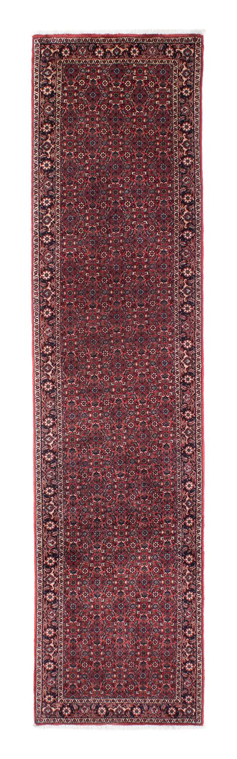 Runner Perser Rug - Bidjar - 298 x 73 cm - red