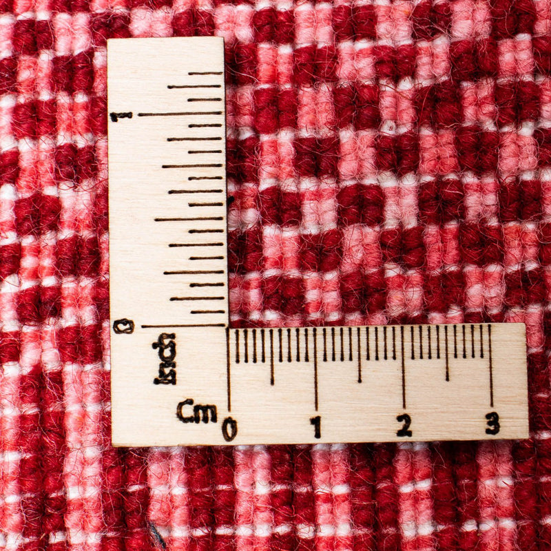 Designer Rug - 182 x 132 cm - red