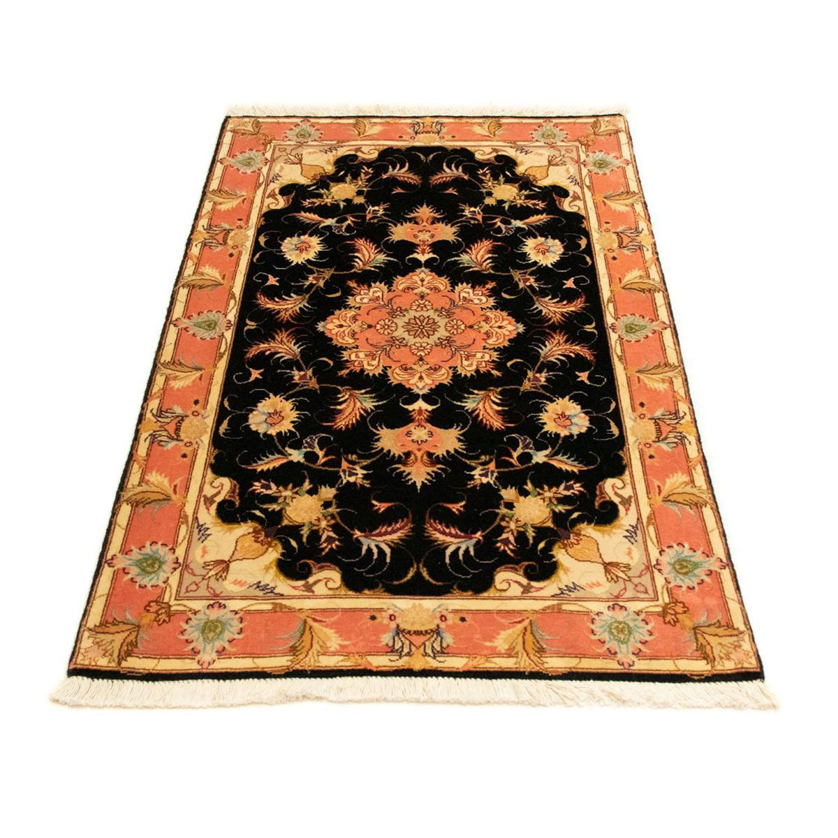 Perser Rug - Tabriz - Royal - 118 x 71 cm - black