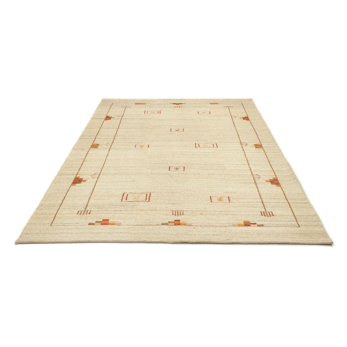 Gabbeh Rug - Perser - 240 x 166 cm - beige