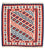 Kelim Rug - Oriental square  - 104 x 100 cm - multicolored