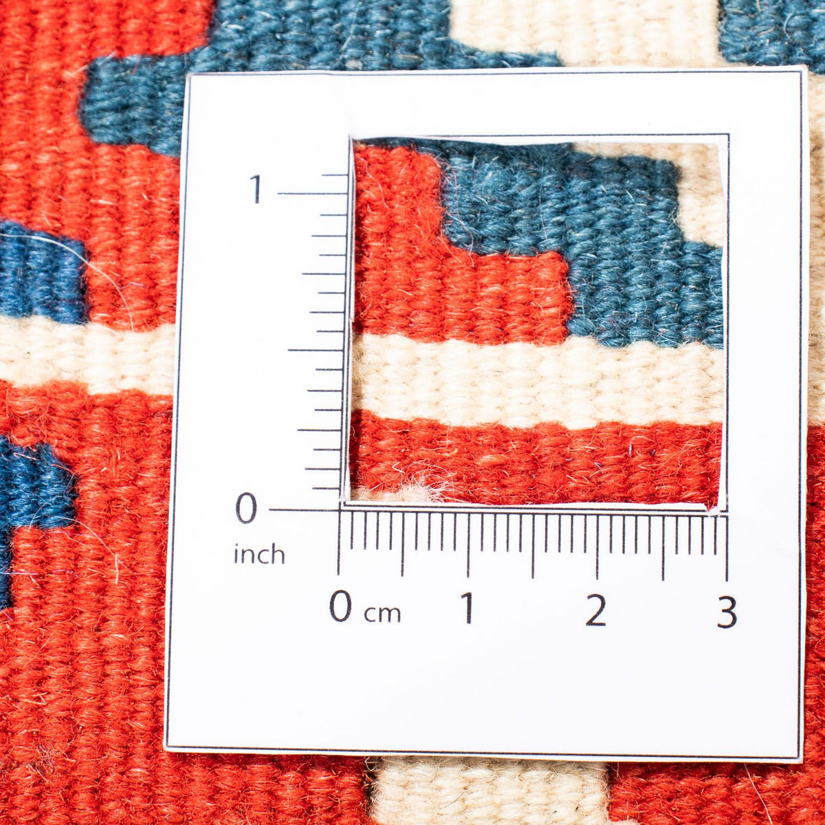 Kelim Rug - Oriental square  - 104 x 100 cm - multicolored