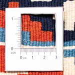 Kelim Rug - Oriental square  - 104 x 100 cm - dark blue