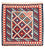 Kelim Rug - Oriental square  - 103 x 100 cm - multicolored