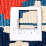 Kelim Rug - Oriental square  - 103 x 100 cm - dark blue