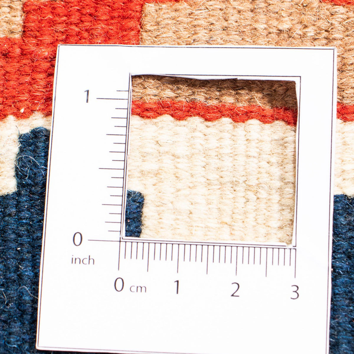 Kelim Rug - Oriental square  - 102 x 96 cm - multicolored