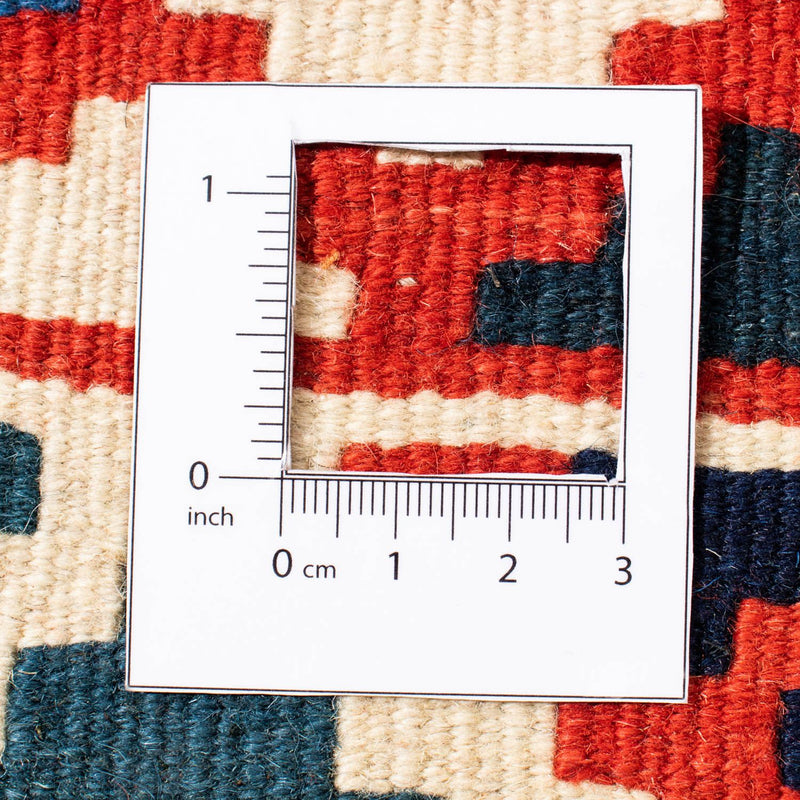 Kelim Rug - Oriental square  - 105 x 105 cm - dark blue