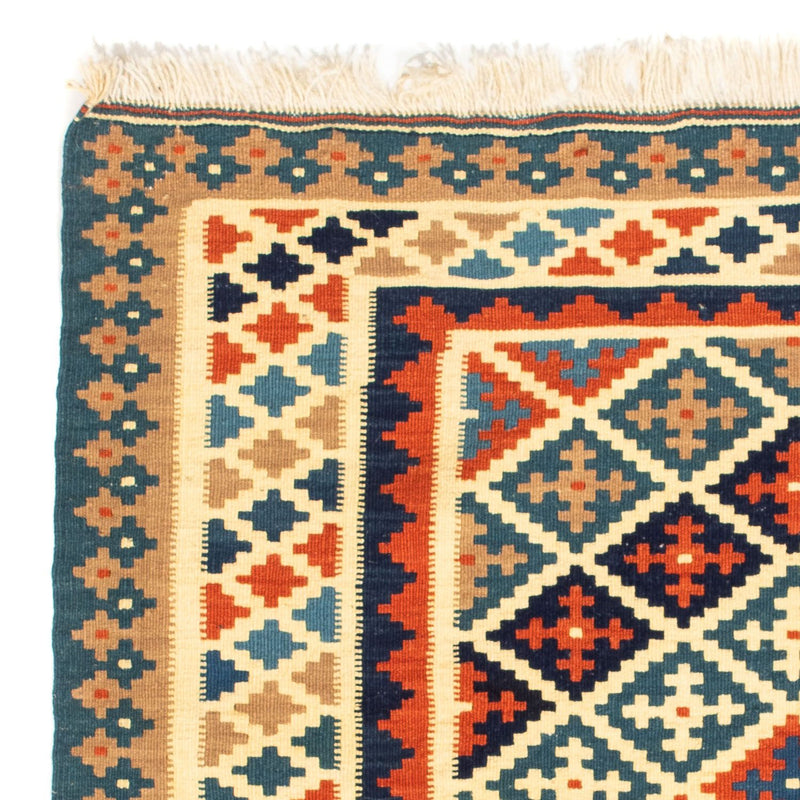 Kelim Rug - Oriental square  - 107 x 101 cm - beige