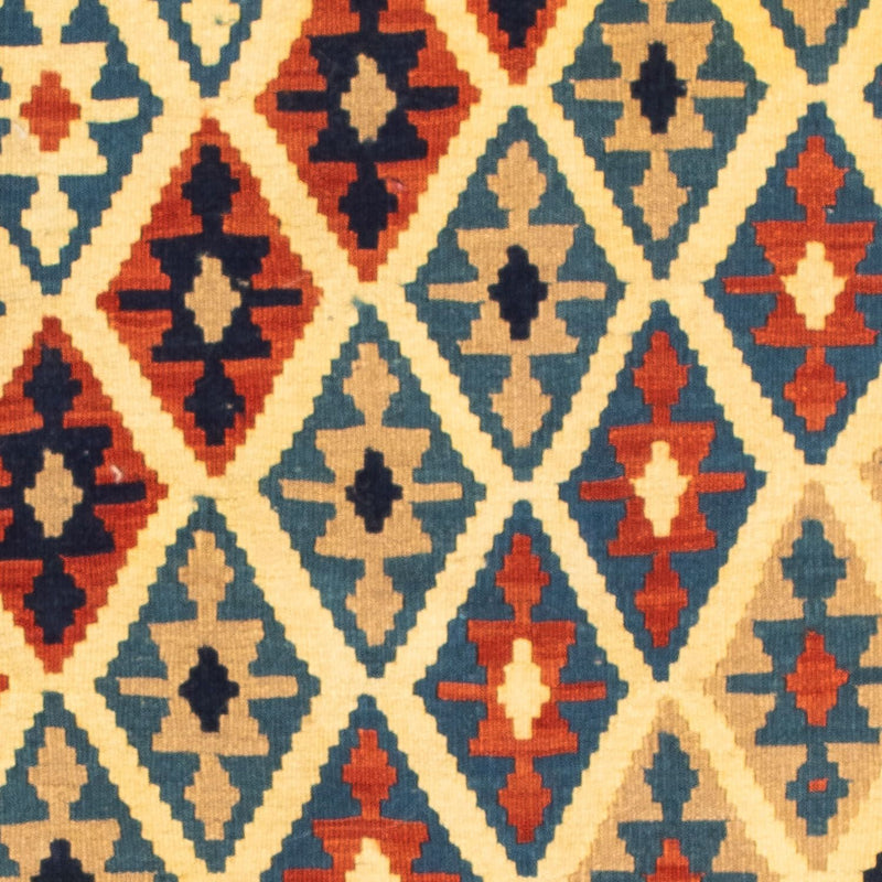 Kelim Rug - Oriental square  - 105 x 102 cm - multicolored