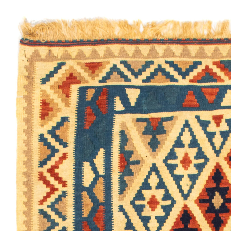 Kelim Rug - Oriental square  - 105 x 102 cm - multicolored