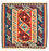 Kelim Rug - Oriental square  - 104 x 101 cm - multicolored