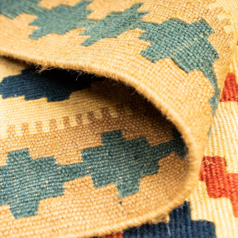 Kelim Rug - Oriental square  - 105 x 103 cm - multicolored