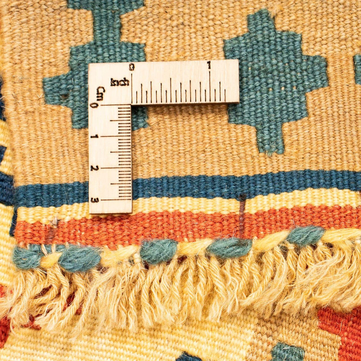 Kelim Rug - Oriental square  - 105 x 103 cm - multicolored