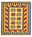 Kelim Rug - Oriental square  - 107 x 100 cm - light beige