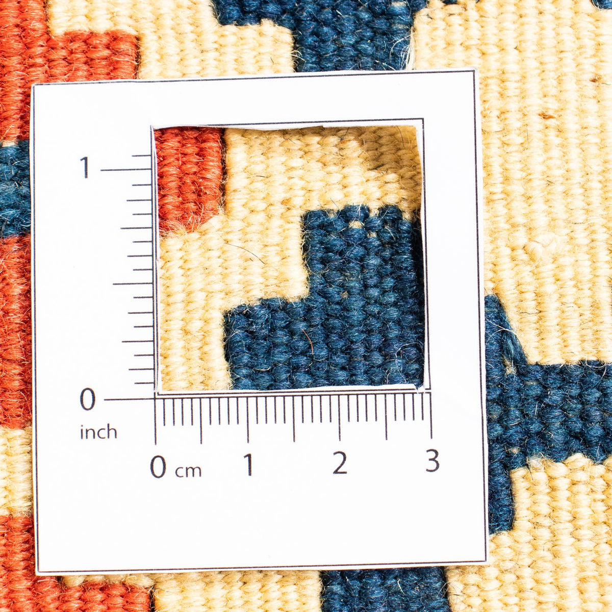 Kelim Rug - Oriental square  - 98 x 96 cm - multicolored