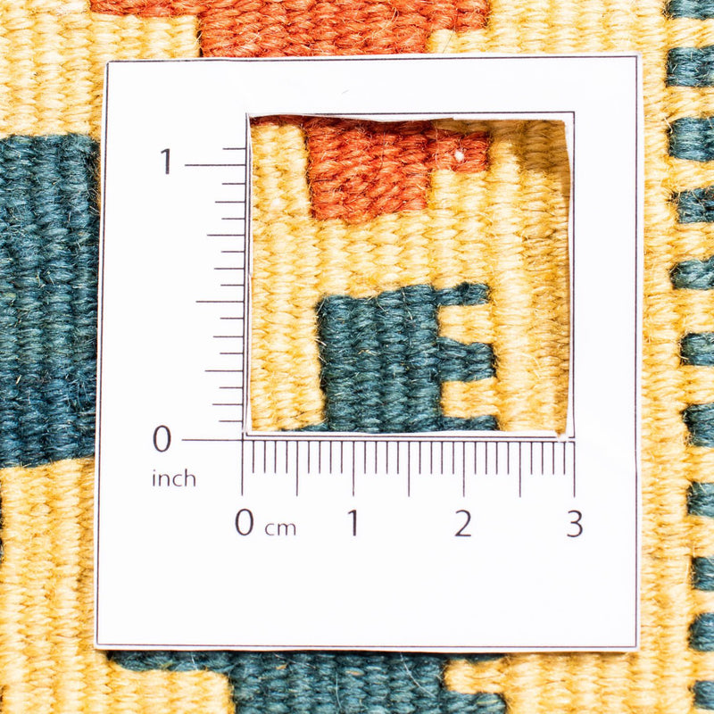 Kelim Rug - Oriental square  - 101 x 95 cm - gold