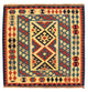 Kilim Fars Rug 100x100cm