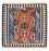 Kelim Rug - Oriental square  - 105 x 103 cm - red