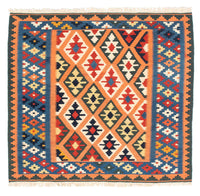 Kelim Rug - Oriental square  - 103 x 100 cm - light brown