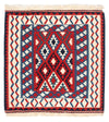 Kilim Fars Rug 103x106cm - Square / Dark Red / 103 x 106 cm Square
