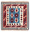 Kelim Rug - Oriental square  - 107 x 102 cm - blue