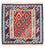 Kelim Rug - Oriental square  - 103 x 101 cm - multicolored