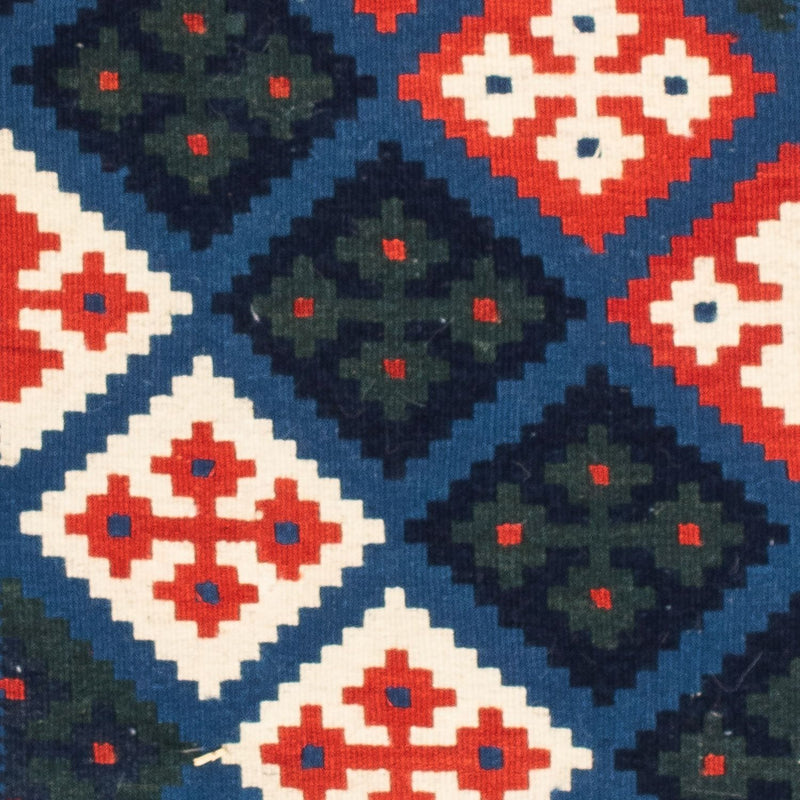 Kelim Rug - Oriental square  - 104 x 103 cm - multicolored