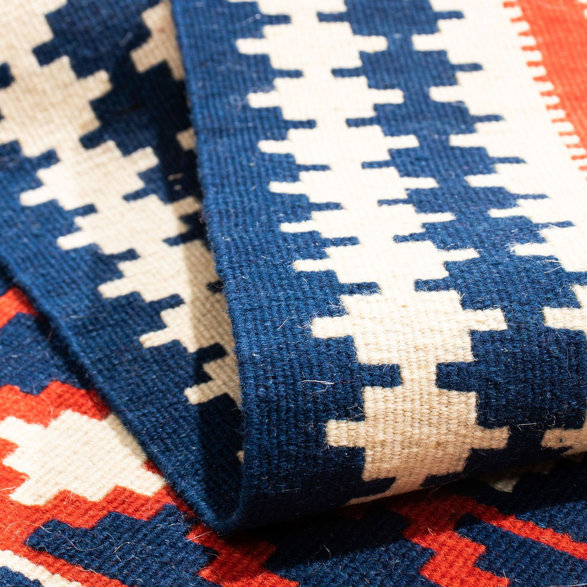 Kelim Rug - Oriental square  - 104 x 103 cm - multicolored