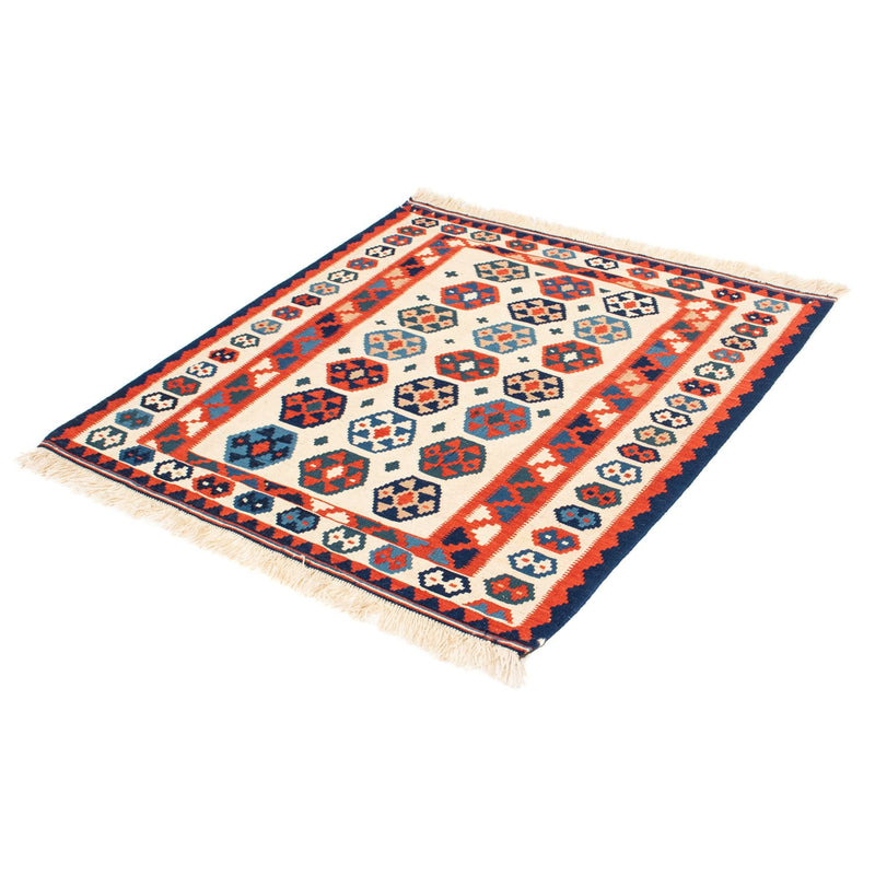 Kelim Rug - Oriental square  - 104 x 102 cm - beige