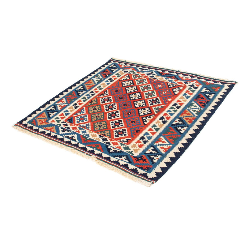 Kelim Rug - Oriental square  - 103 x 100 cm - multicolored