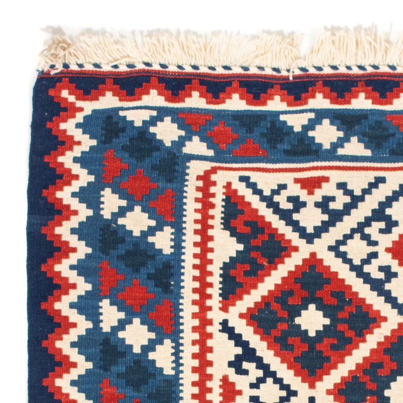 Kelim Rug - Oriental square  - 103 x 102 cm - beige