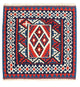 Kilim Fars Rug 100x100cm