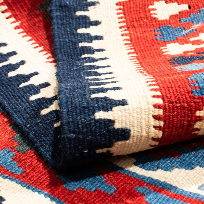 Kelim Rug - Oriental square  - 104 x 99 cm - multicolored