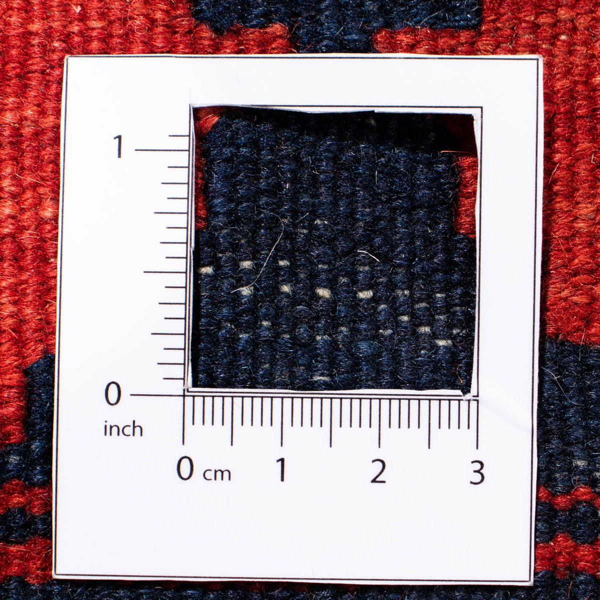 Kelim Rug - Oriental square  - 110 x 109 cm - red