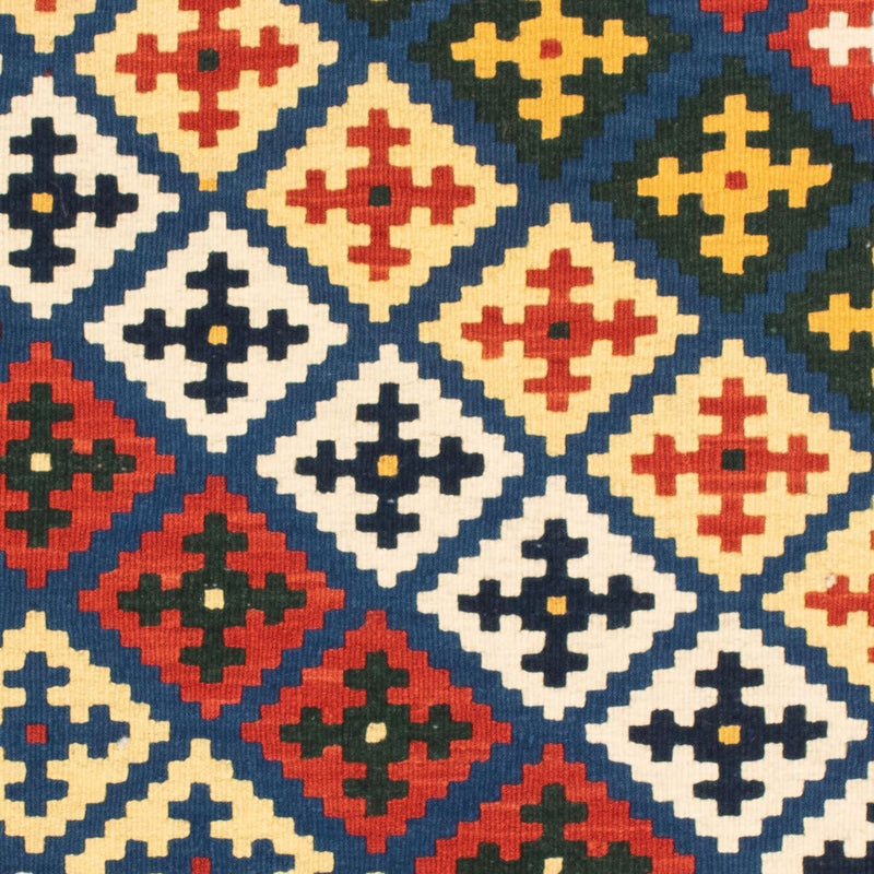 Kelim Rug - Oriental square  - 101 x 101 cm - beige