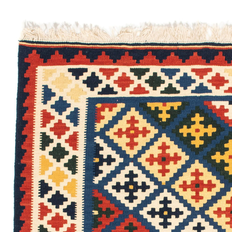 Kelim Rug - Oriental square  - 101 x 101 cm - beige