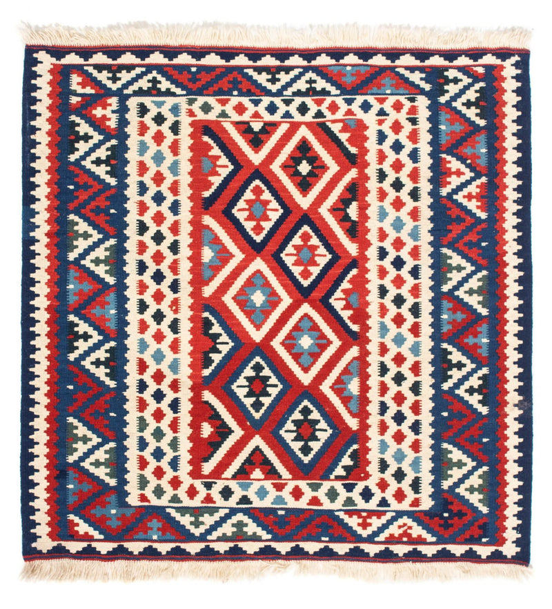 Kelim Rug - Oriental square  - 104 x 103 cm - beige