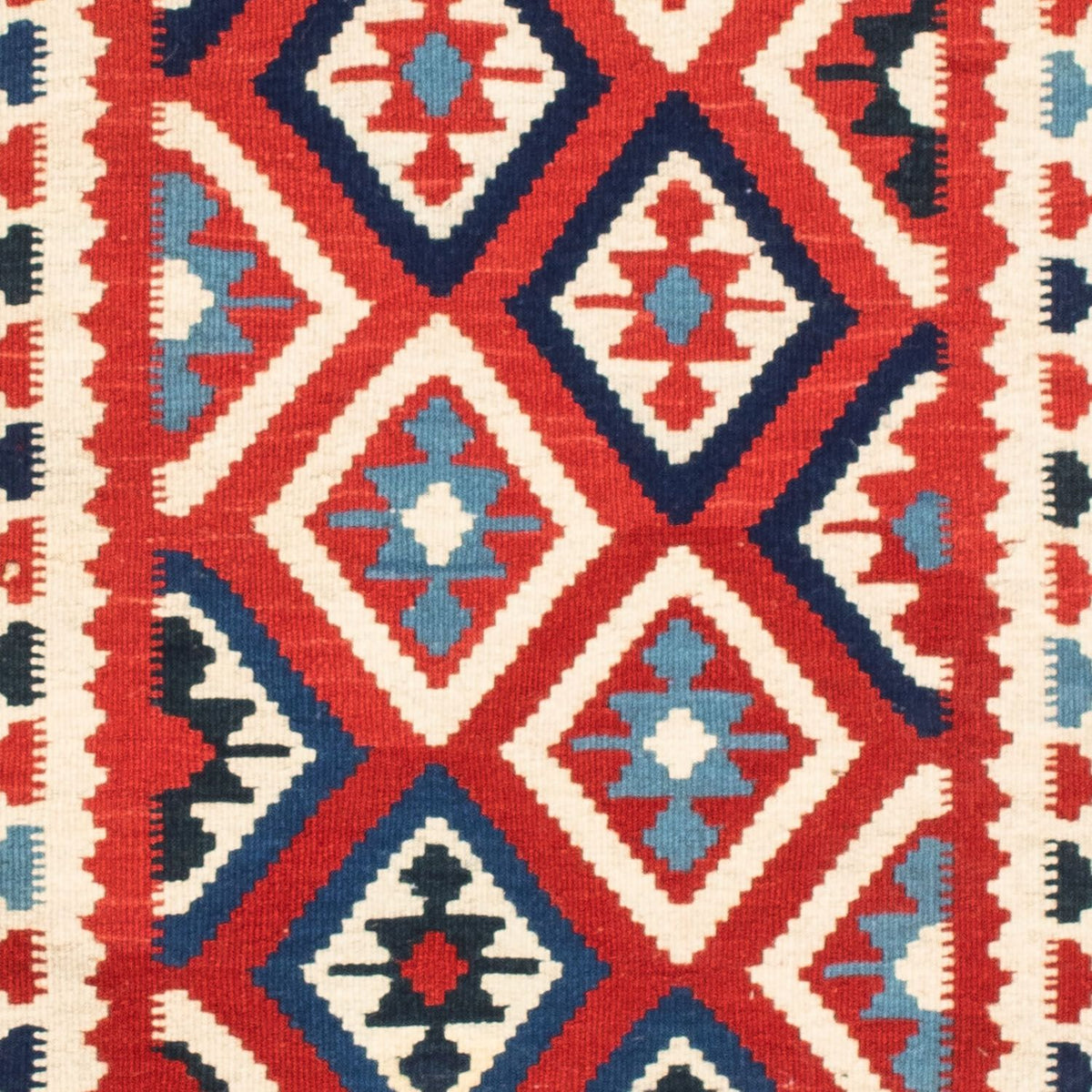 Kelim Rug - Oriental square  - 104 x 103 cm - beige