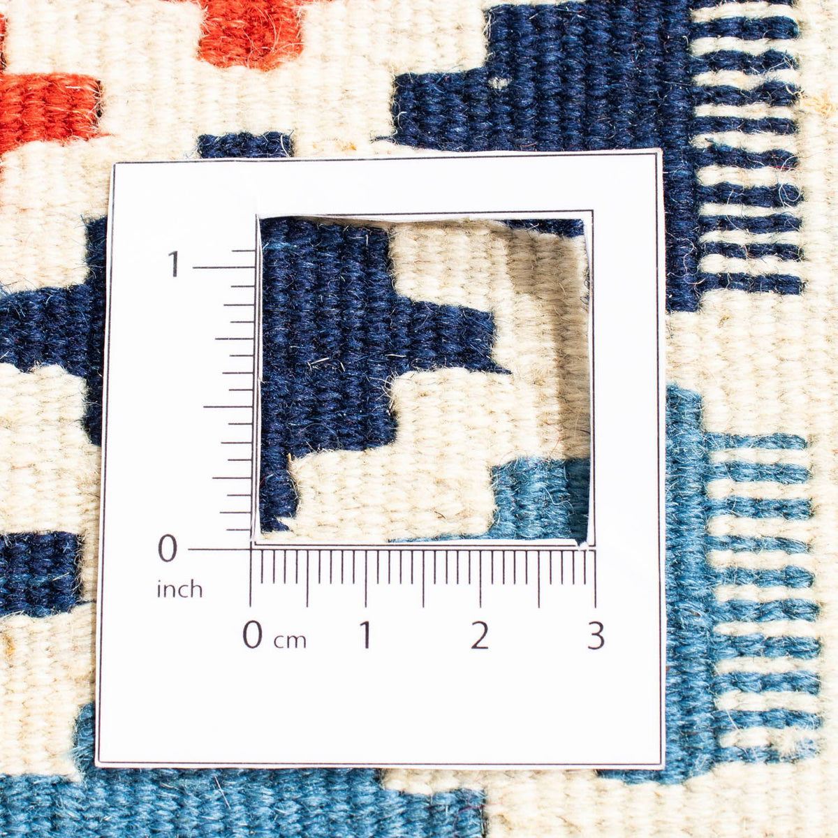 Kelim Rug - Oriental square  - 105 x 100 cm - beige