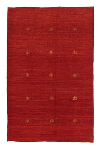 Gabbeh Rug - Perser - 186 x 120 cm - red